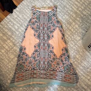 Max Studio Multicolor Patterned Dress